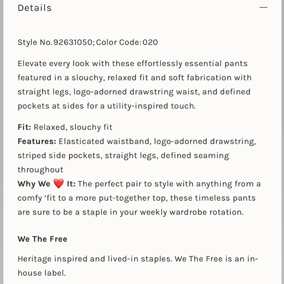 Free People We The Free Jet Set Knit Pull-On Pants in Brown Bear | XL | EUC - Picture 13 of 16